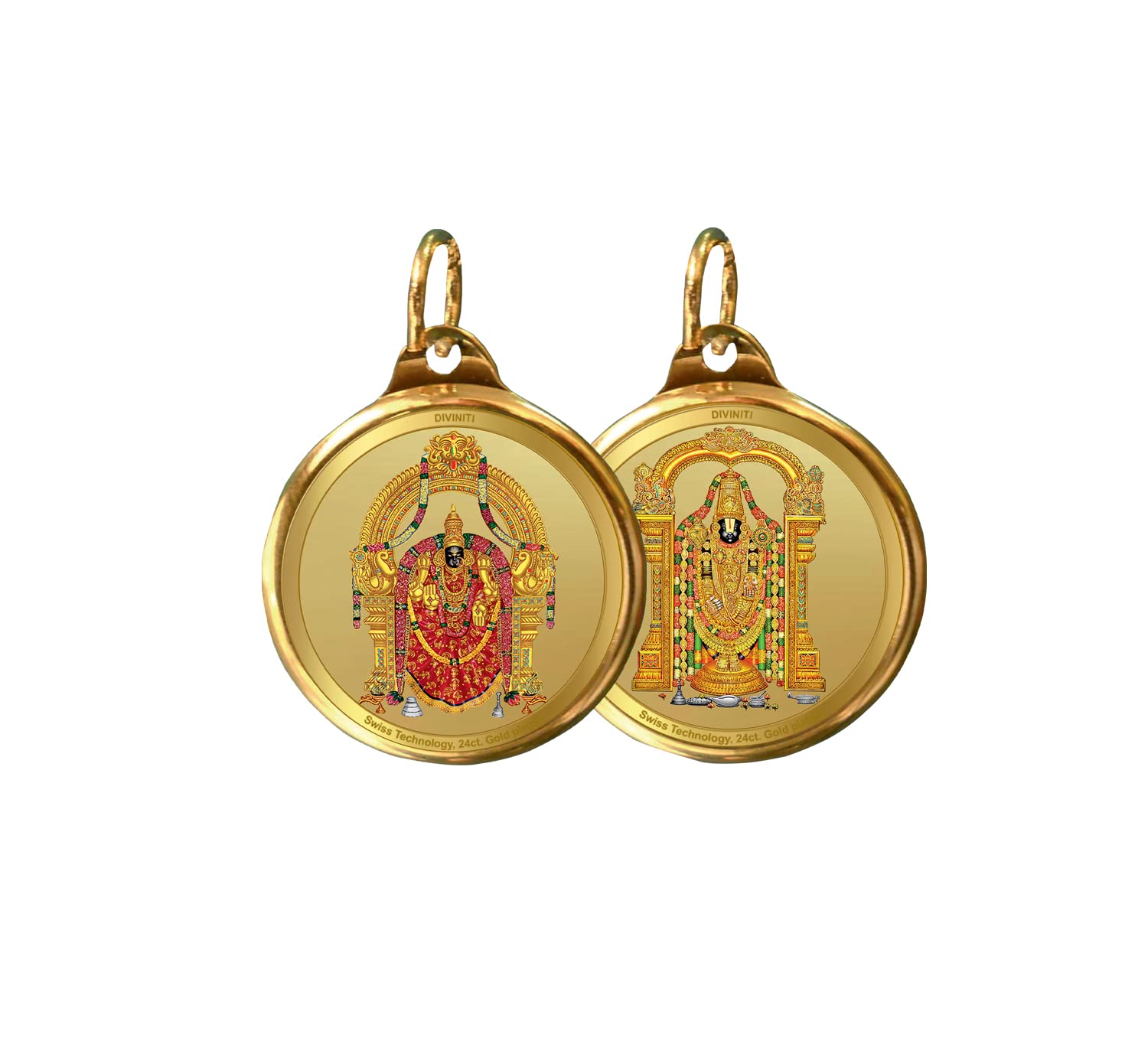 24K Gold Plated Religious Pendant for Men & Women | Divine Spiritual Locket for Daily Use | Sacred Charm Jewellery for Peace, Protection & Positivity | Devotional Gift-image-21
