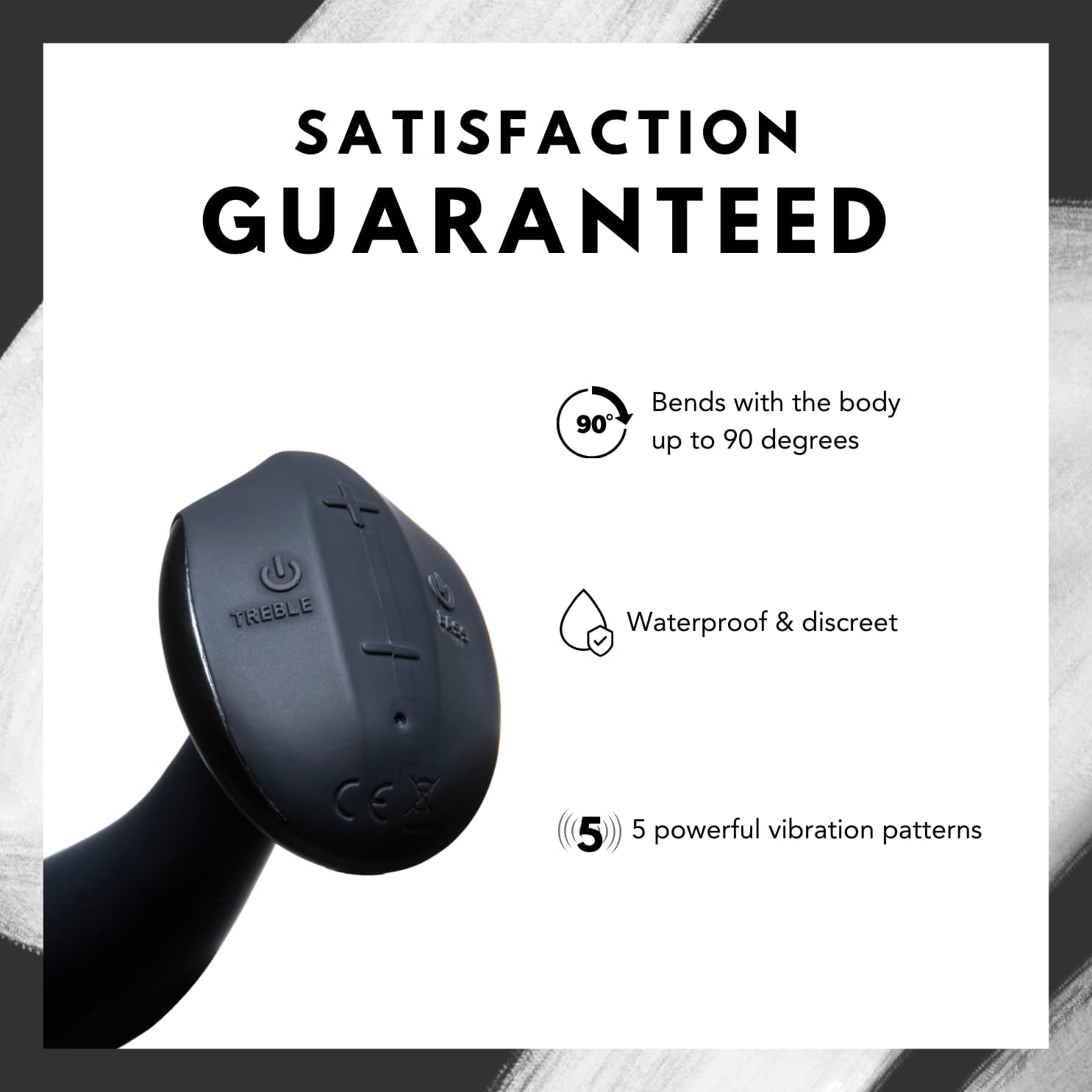 Hot Octopuss PLEX with Flex | Vibrating Prostate Massager with Remote Control | Powerful Premium Butt Plug | Rechargeable, Waterproof & Quiet, 100% Hands-Free Anal Sex Toy Vibrator | Black