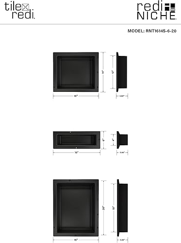 Miniatura 3 de Tile Redi USA Redi Niche - Nicho para ducha