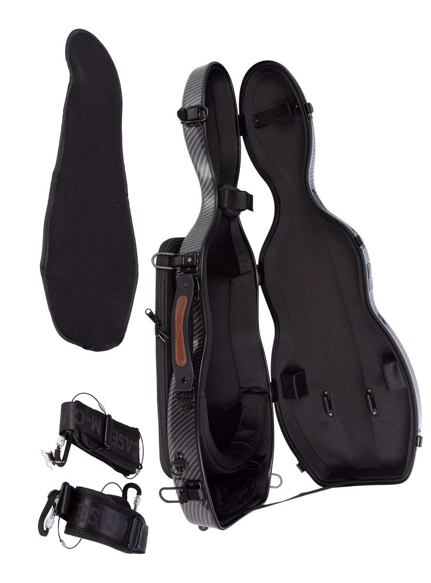 Custodia per violino Fiberglass Ultra Light 4/4 special black M-Case