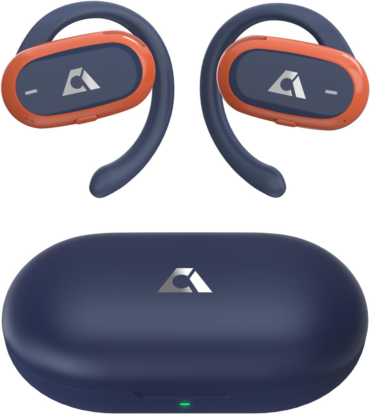 Ankbit Open Ear Headphones Bluetooth 5.3 Wireless Earbuds with Extra Bass, Open Ear Earbuds with Dual 16.5mm Dynamic Drivers, Up to 60 Hours Playtime Rotatable Sport Earbuds -E35 Martian Orange Ankbit Open Ear Headphones Bluetooth 5.3 Wireless Earbuds with Extra Bass, Open Ear Earbuds with Dual 16.5mm Dynamic Drivers, Up to 60 Hours Playtime Rotatable Sport Earbuds -E35 Martian Orange