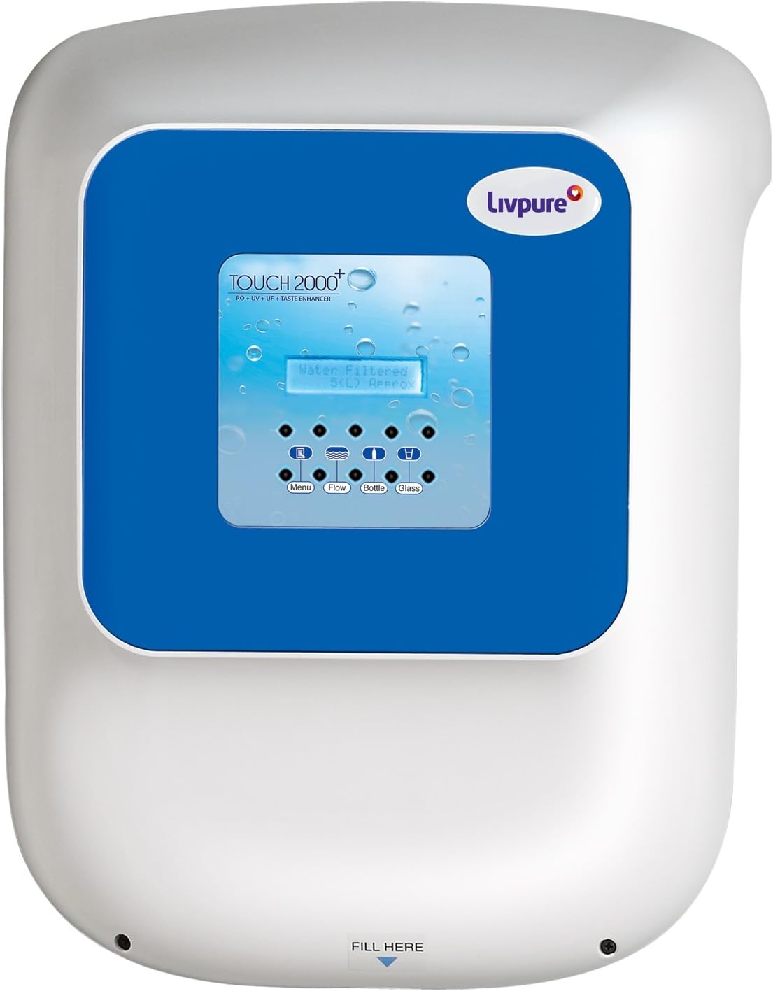 Livpure Touch 2000 Plus RO+UV+UF Water Purifier with Pre Filter