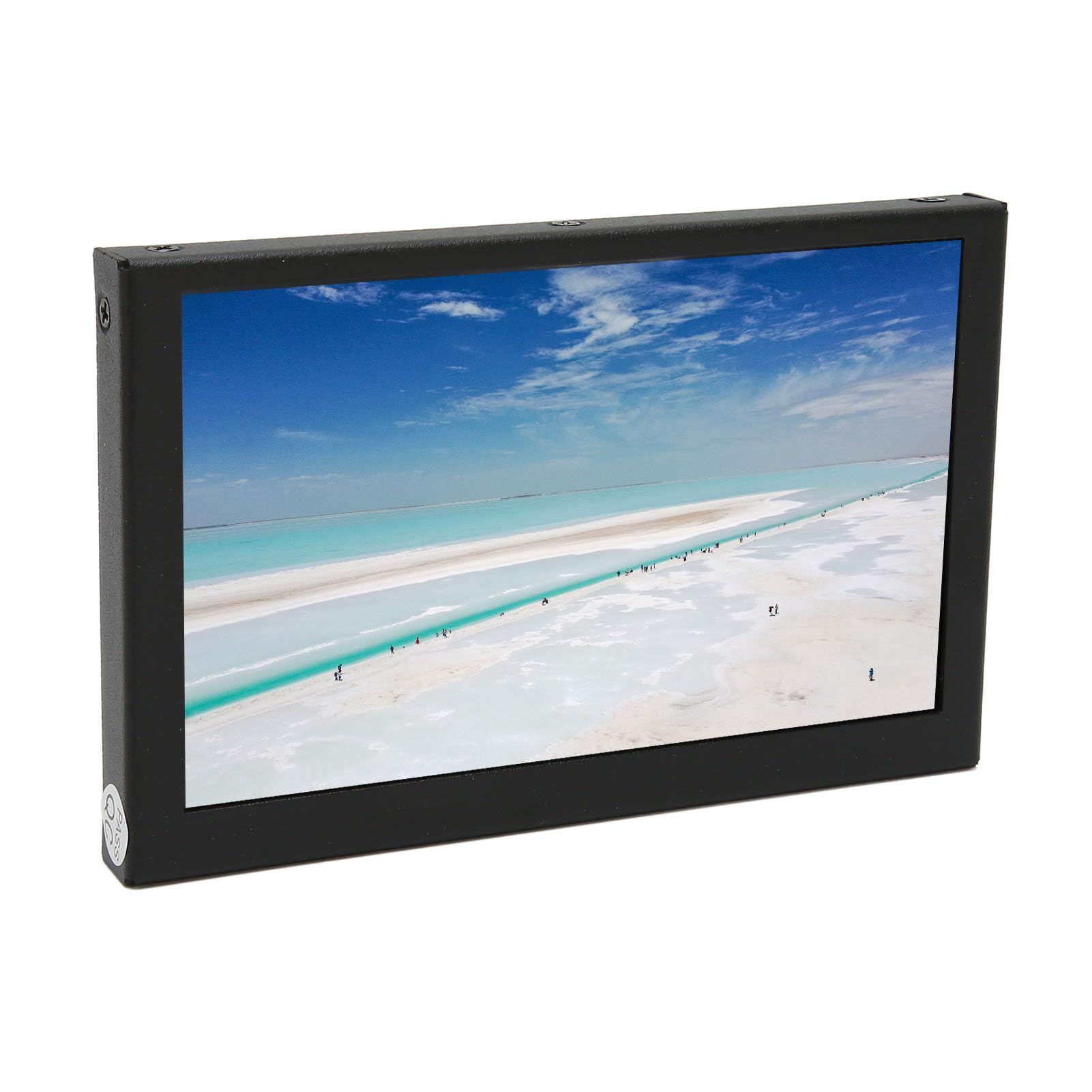 Domary Przenośny 5-calowy Monitor 800x480 IPS LCD z metalową obudową Podwójne Głośniki do Komputera Laptop TV Konsola do Gier