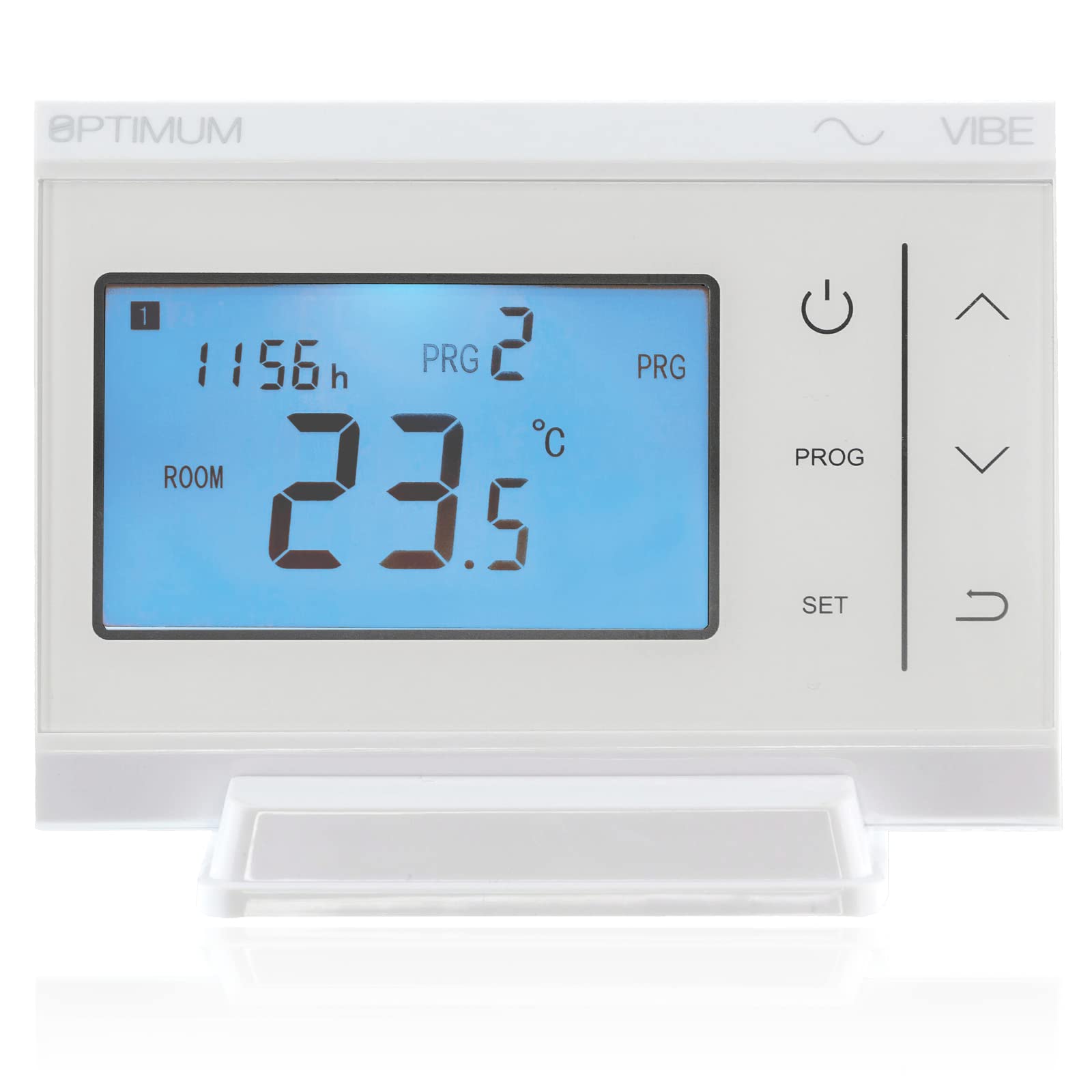 SPARES2GO Optumum Digitaler programmierbarer Thermostat RF Funkfrequenz Universal 7 Tage Kombi-Kessel