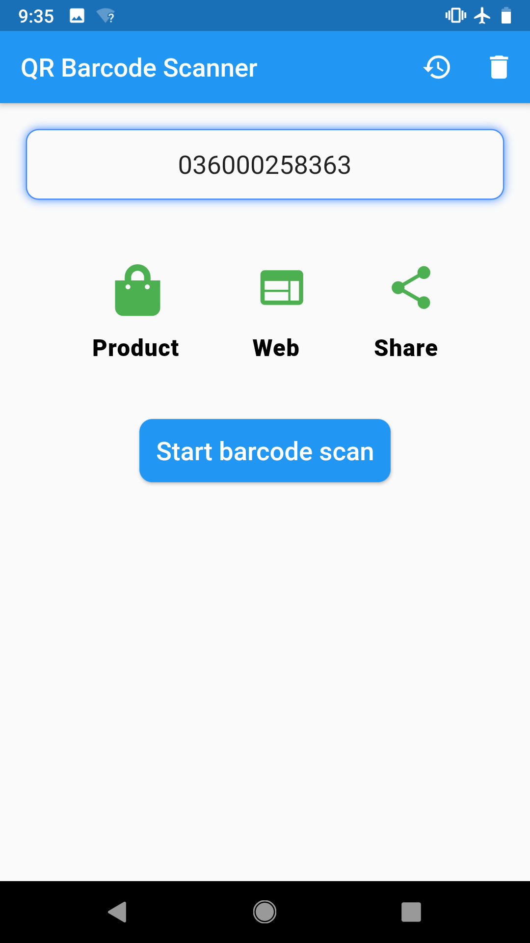 QR Code Scanner Free QR Code and Barcode Reader App on Amazon Appstore