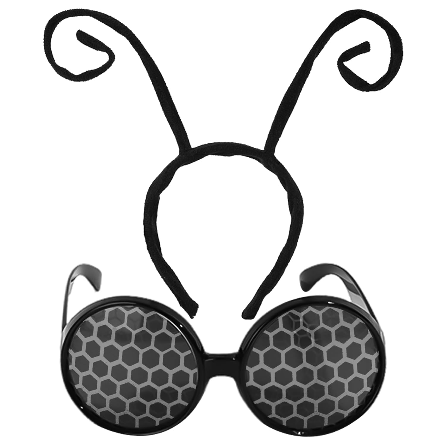 UBSIUH 1 Piece Of Ant Hair Band And 1 Piece Of Glasses, Role-Playing Props, Party Costume Accessories, Photo Props.
