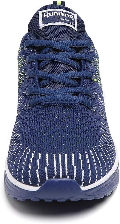 Ezkrwxn Women Sport Running Shoes Athletic Tennis Walking Sneakers Mesh Breathable Comfort Gym Runner Jogging Shoes Blue Size 8