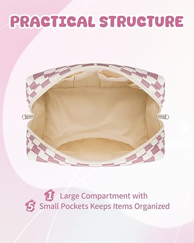 Miniatura 3 de Narwey Regalos de Navidad, bolsa de maquillaje con inicial, relleno de calcetines para adolescentes, niñas, niños, cosas de moda de 10, 11, 12, 13,