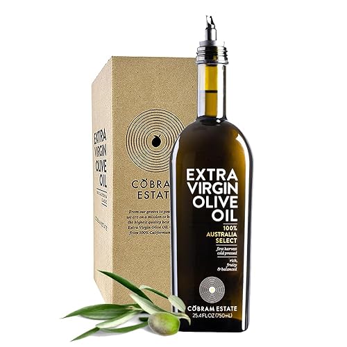 Cobram Estate Aceite de oliva virgen extra Australia Select, primer prensado en frío, sin OMG, apto para dieta cetogénica, alto en antioxidantes,