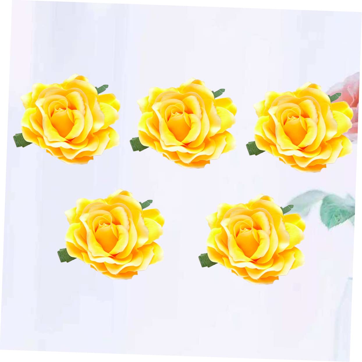 Beaupretty 15 Piezas Horquillas Pasador De Pelo Rosa Flor Flamenca Broche De Rosa Cocodrilo Horquillas Pasadores Abrazaderas Flor Para La Ropa Pasadores De Rosas Alfie Navidad Perder