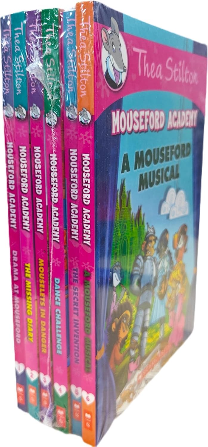 THEA STILTON MOUSEFORD ACADEMY SET OF 6 BOOKS