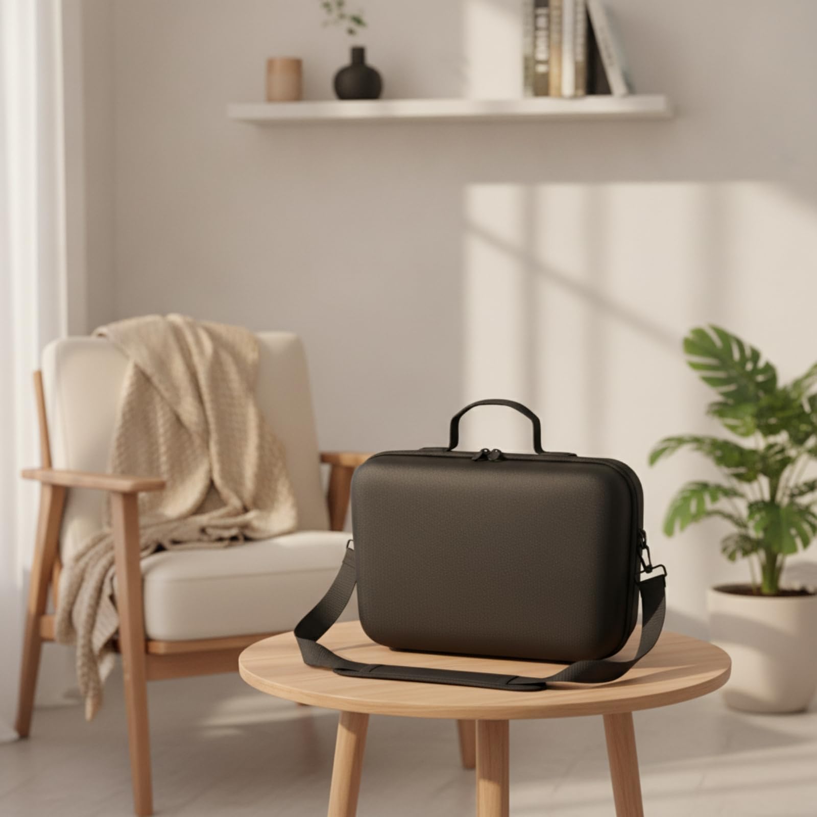 Custodia per Console Switch 2 Astuccio Rigido Valigetta da Trasporto Borsa Protettiva con Interno Modellato EVA con Manico E Tracolla Adatta a Spostamenti Viaggi Casa
