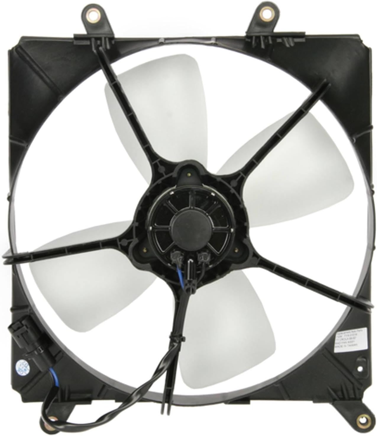 Replacement Engine Cooling Fan Assembly for 1988-1992 Geo, Toyota Corolla, Prizm