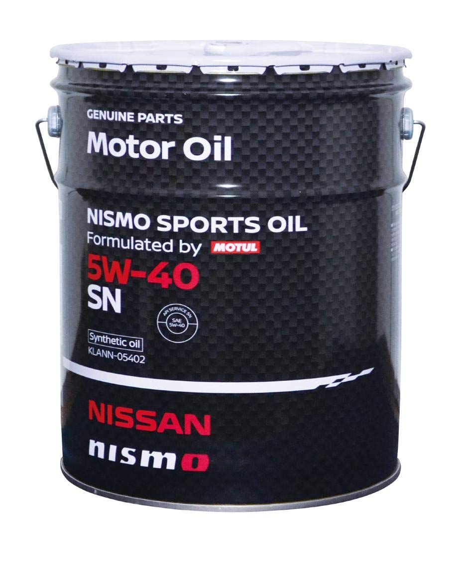 Amazon | 日産純正NISMOスポーツオイル Formulated by MOTUL SN 20L 