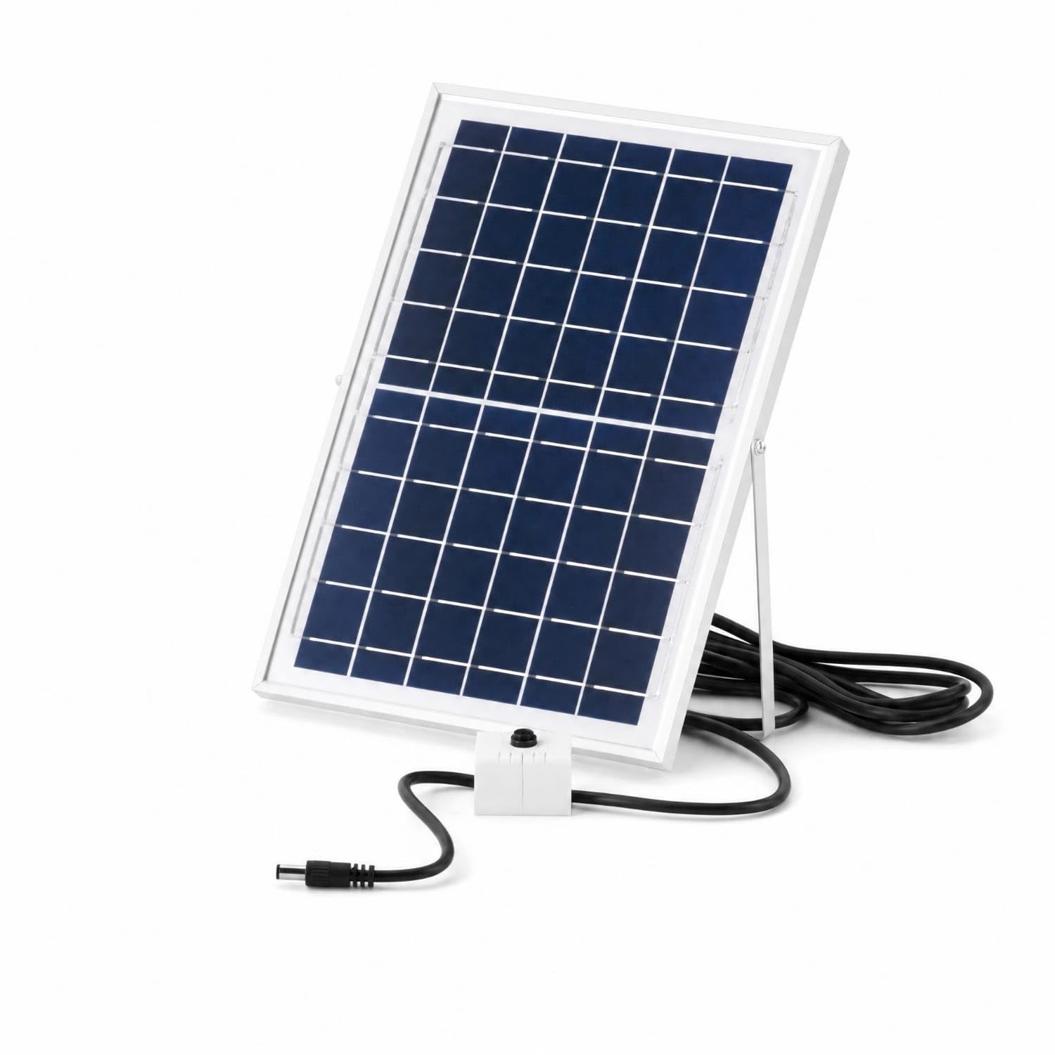 Portable Solar Panel with Stand Off-Grid Solar Energy Source Compact Charger Lightweight for Pond Owners, Hobbyists, Outdoor Fountain, Aquarium, 9V 10W Dc Panel 9M-image-46