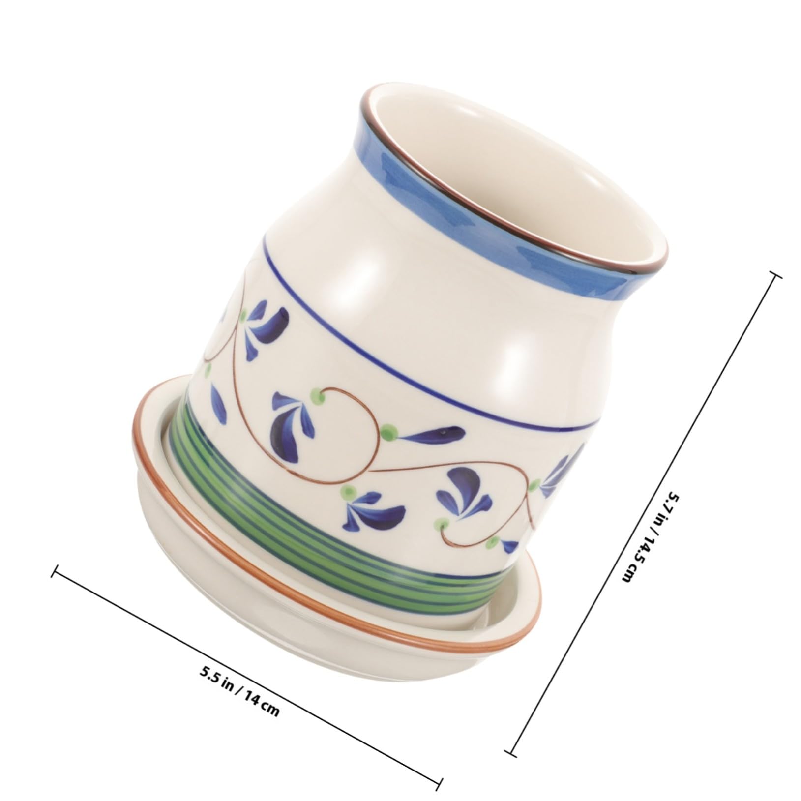 Soporte Cerámico para Secar Cubiertos y Palillos Escurridor Multifuncional para Cocina Doméstica y Hotel Diseño Delicado y Resistente Almacenamiento Práctico para Utensilios de