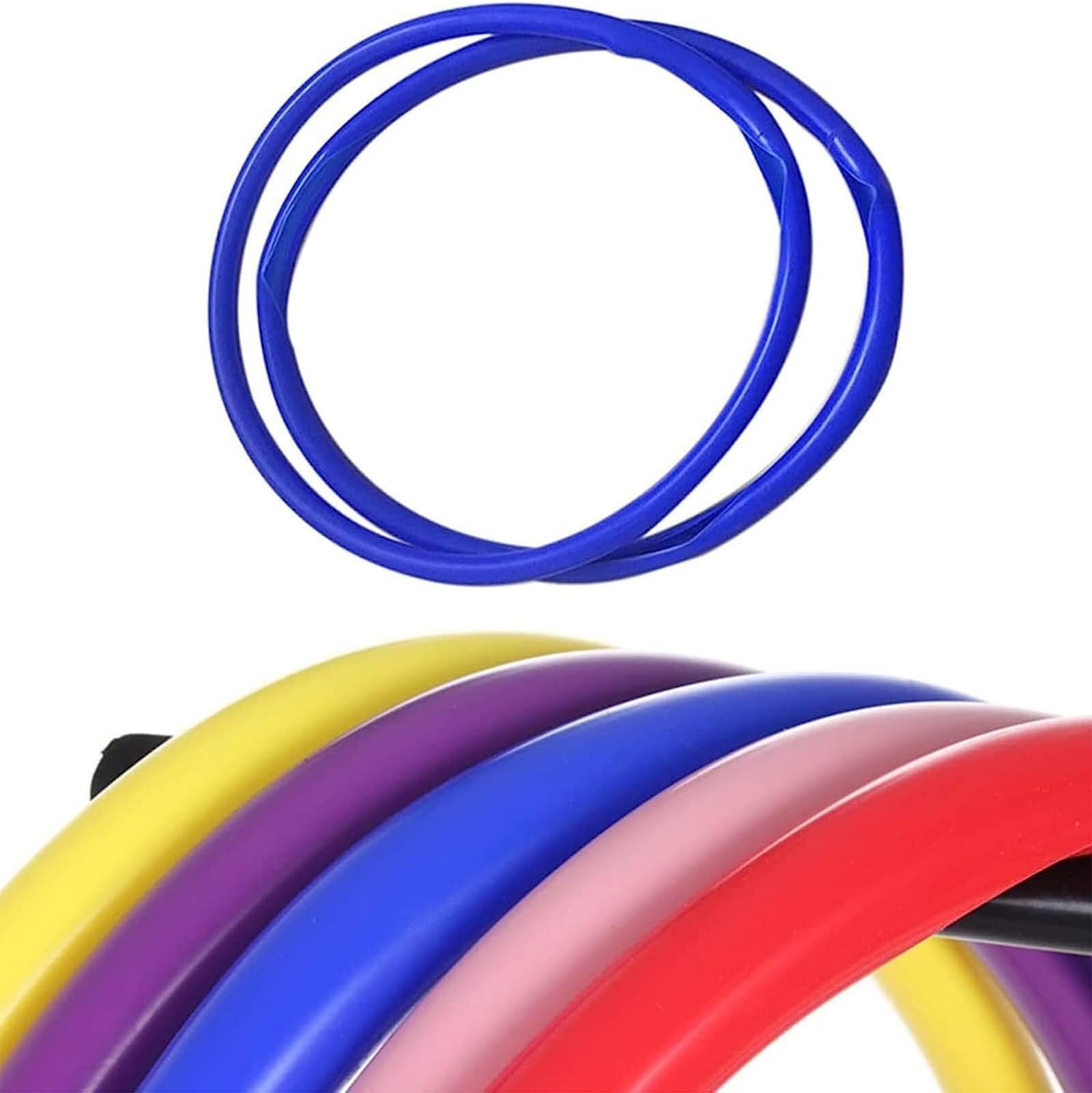 Fundas for aros de silla de ruedas, cubierta for silla de ruedas deportiva con rueda trasera de 24 pulgadas, elegante funda de silicona antideslizante resistente al desgaste, cubierta for aro de empuj