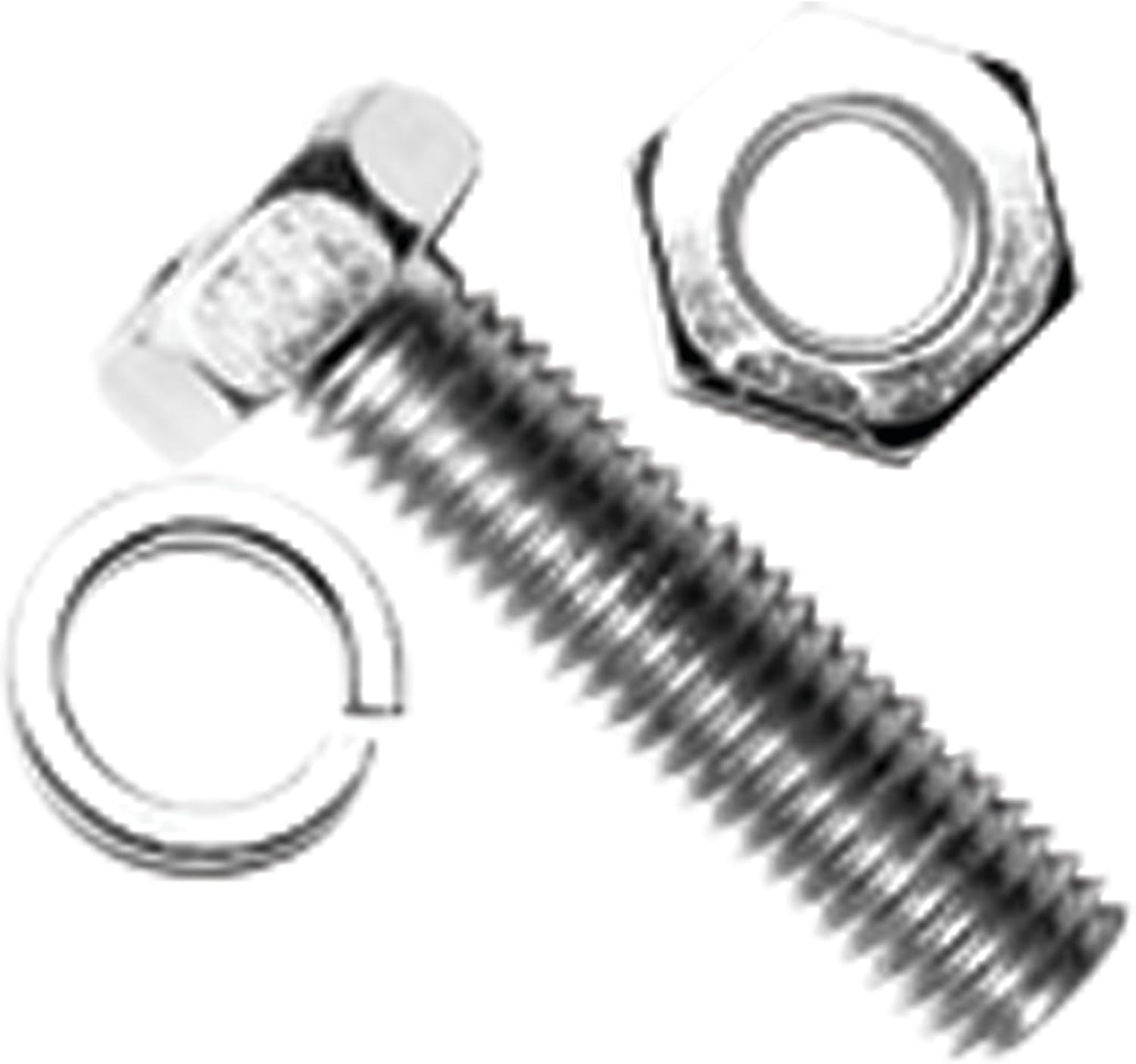 Performance Tool W5334 240pc Zinc Nuts & Bolts Assortment With Case