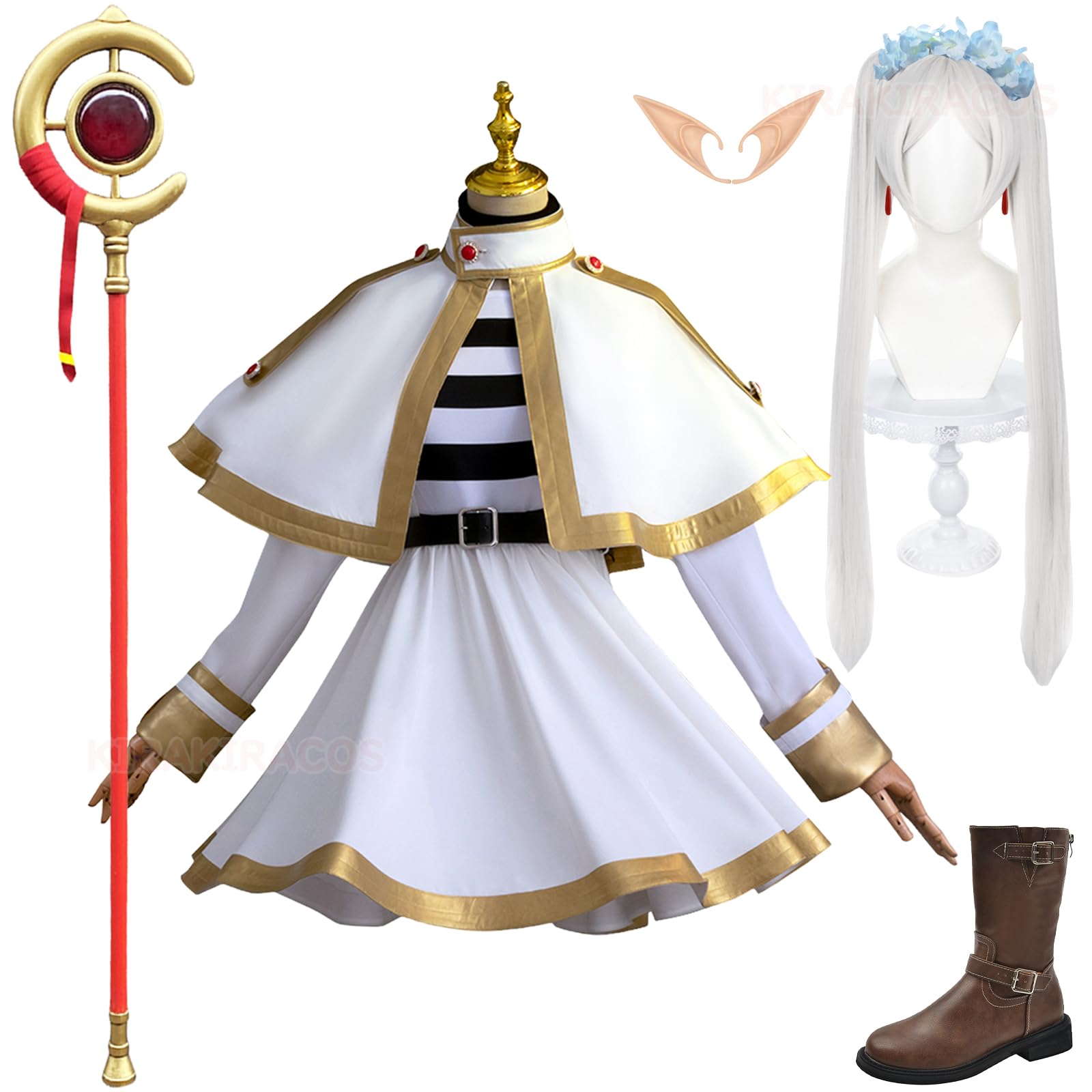 葬送のフリーレン「フェルン」武器つきコスプレ衣装セット Amazon.co.jp: 葬送のフリーレン フリーレン コスプレ衣装 フル