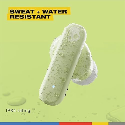 Miniatura 5 de Skullcandy Smokin Bud - Auriculares intrauditivos inalámbricos, batería de 20 horas, 50% plásticos renovables, micrófono, funciona con dispositivos