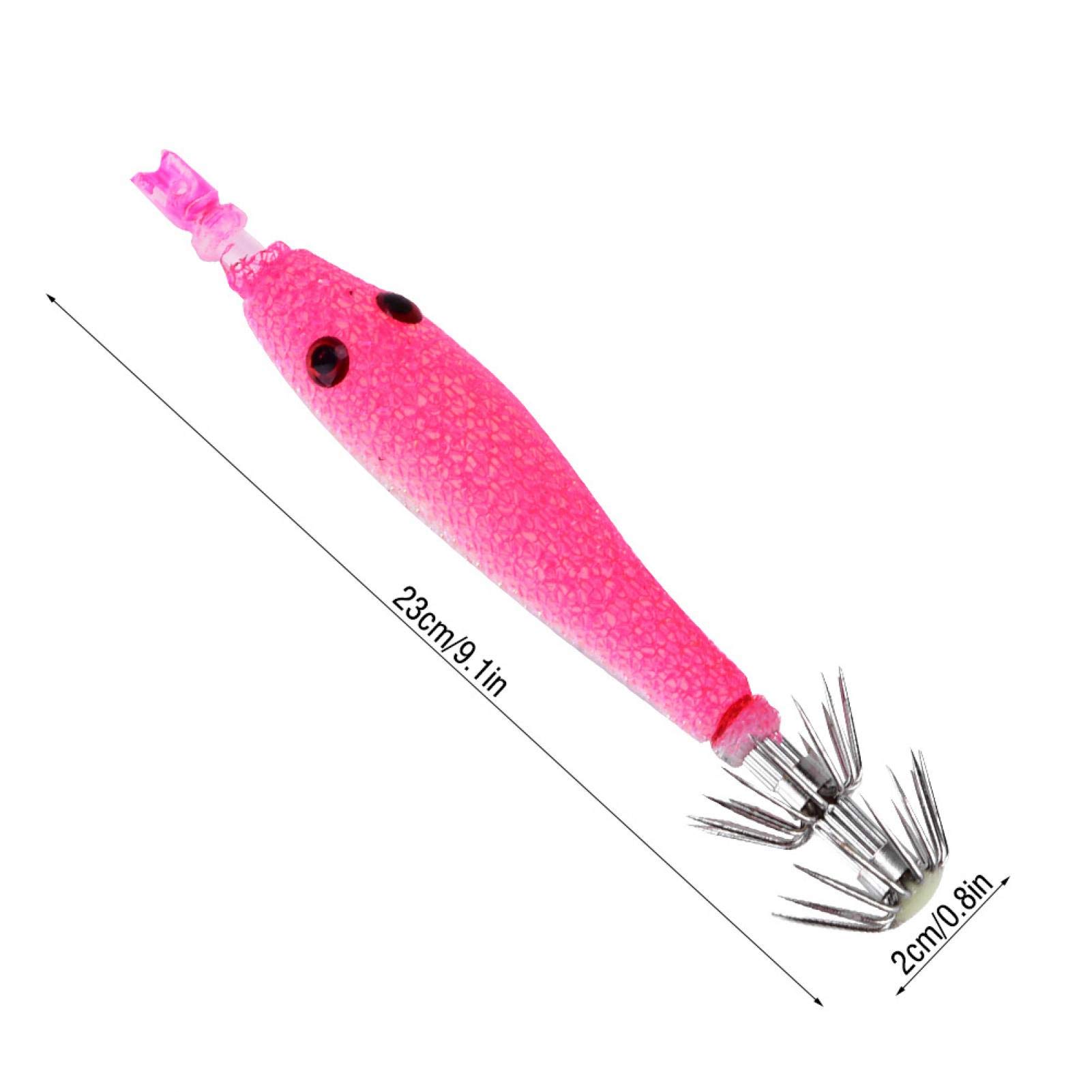 2 Esche Luminose LED Per Pesca Notturna - Jig Per Calamari E Seppie, 75mm 9g - Foto 4
