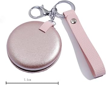 Amazon.co.jp: UUYYEO コンパクトミラー キーホルダー ポケットミラー