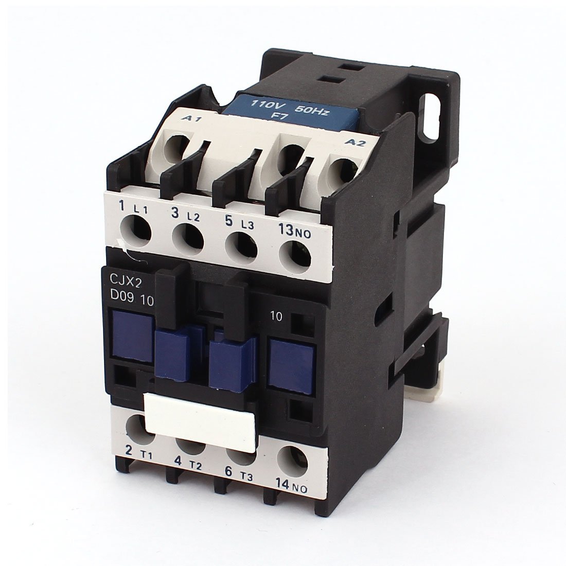 LKPEHTAGN CJX2-0910 110V Distribution Electrical Coil AC Contactor Electronic Starter Relay 3P+1NO 660V 20A Replacement