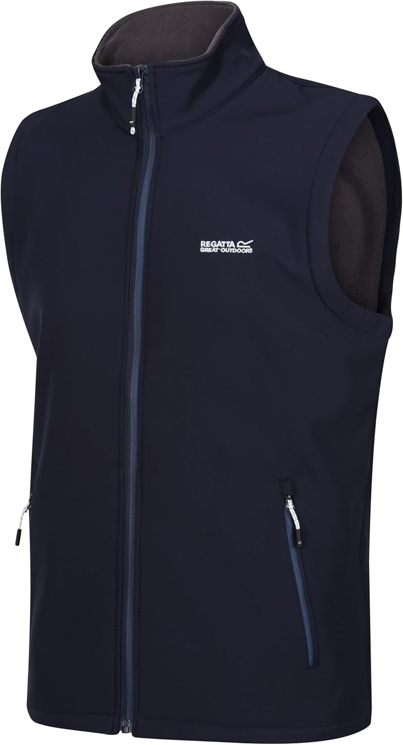 Regatta Men's Bradwell III' Windproof Softshell Full Zip Vest