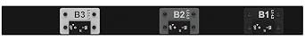 Panduit P06B50M G5 Basic PDU with Power Cord, Horizontal Mounted, 30A, 208V 3 Phase WYE
