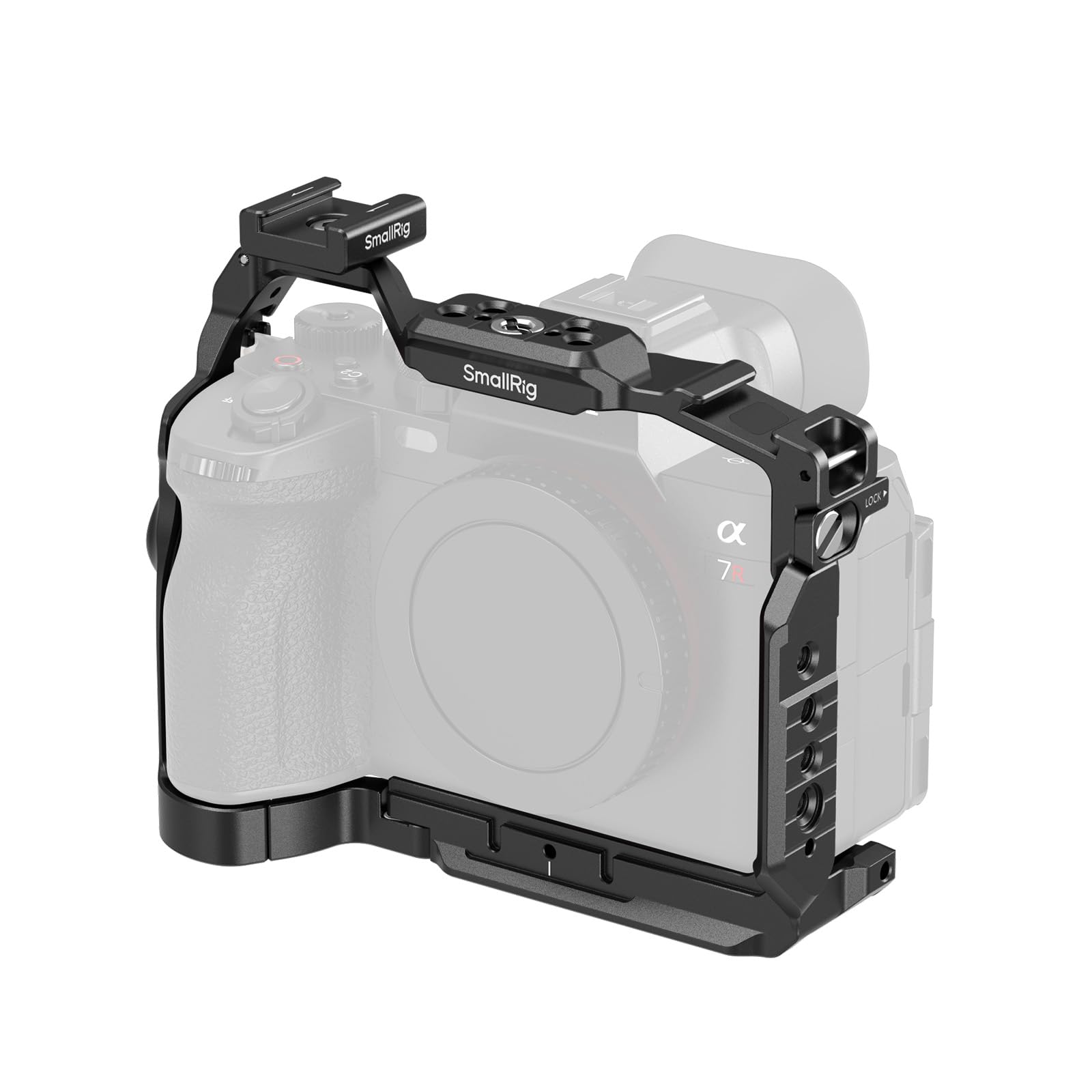 SmallRig Klatka "HawkLock" A7R VI tylko do Sony Alpha 7R VI, blokada 4-punktowa, wbudowana płyta do Arca - 6702