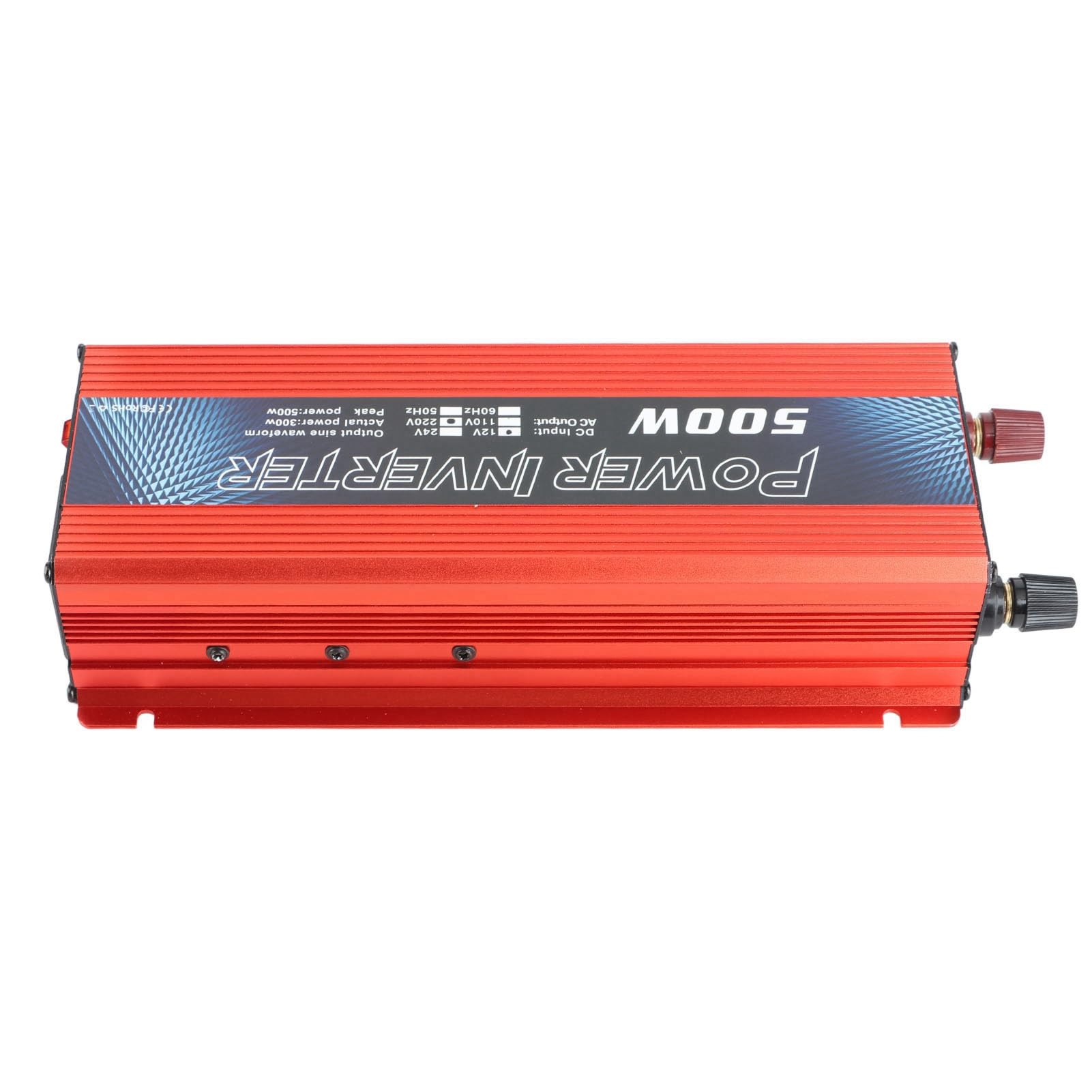 Przetwornica Napięcia Sinusoidalnego 500W w Samochodzie DC 12V na AC 110V z Portem USB i Wentylatorem Chłodzącym do Laptopów na Kempingu i do Użytku Awaryjnego (220V)
