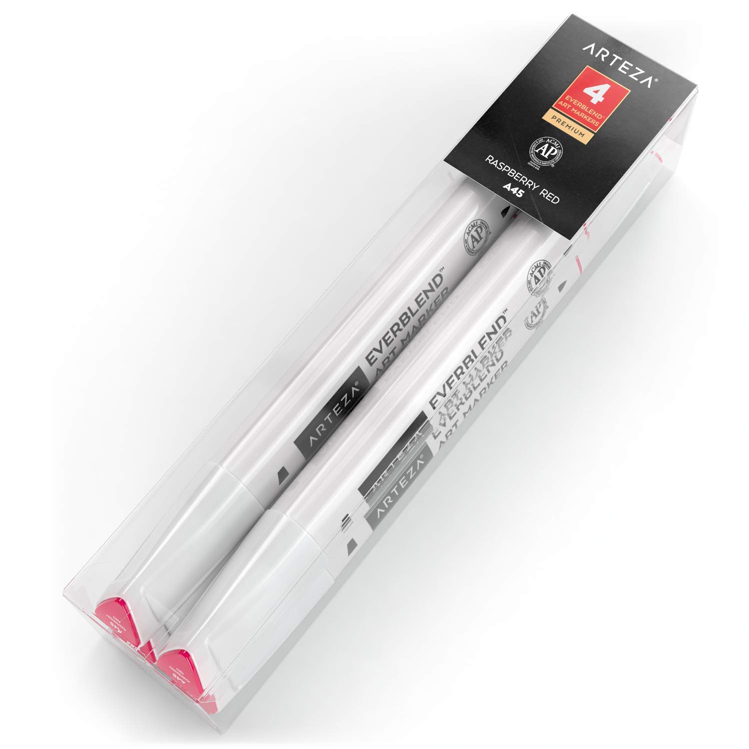 Amazon.com: Arteza EverBlend Art Markers Raspberry Red A45 (Set of