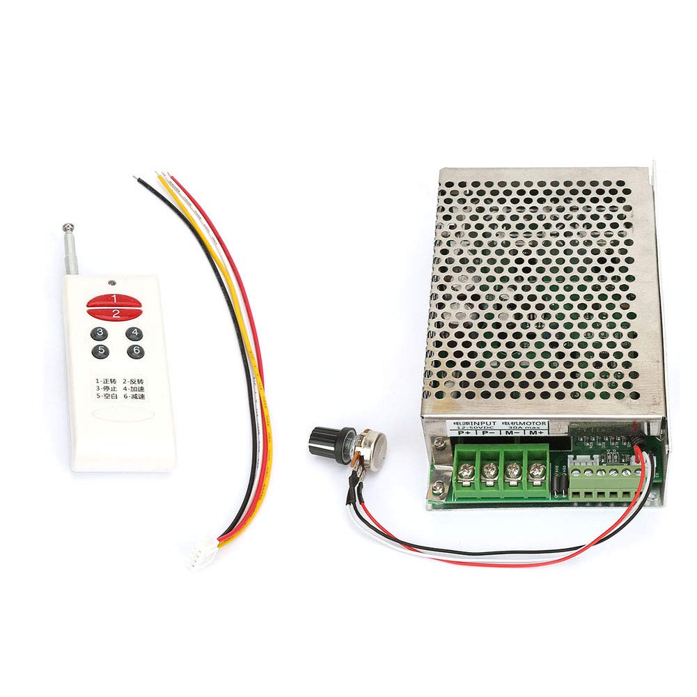 Controlador de velocidad del motor con mando a distancia 2 V/24 V/30 V 30 A Bi-Dirección, fiable y elegante