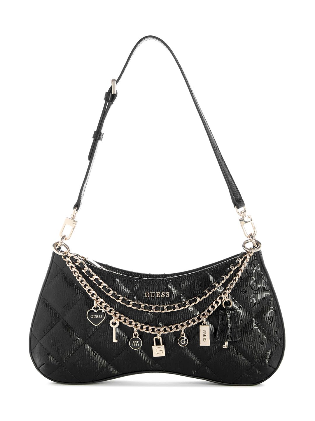 Libby Shoulder Bag, Black, One Size, Libby Shoulder Bag
