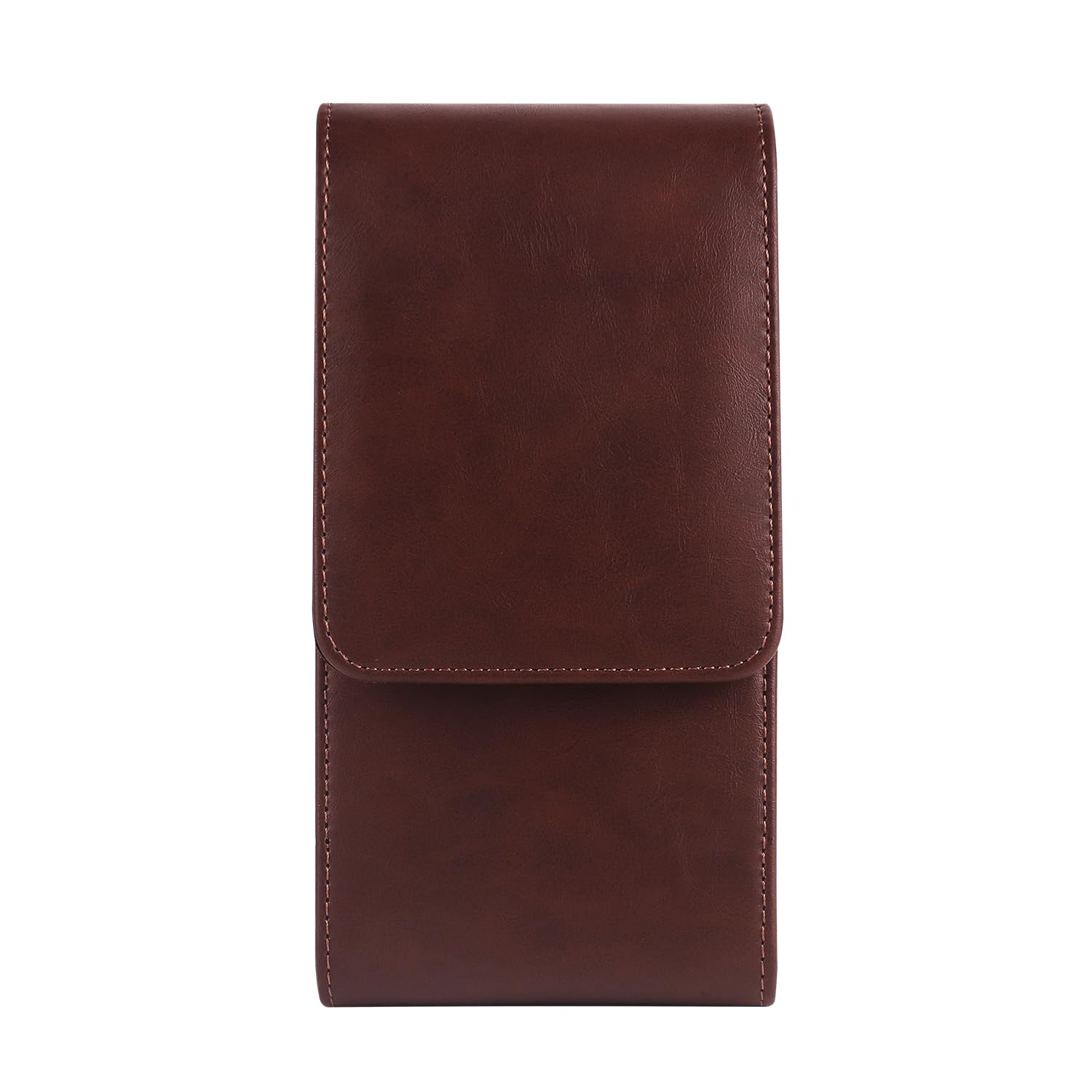 Marsupio da Cintura in Pelle per Cellulare Uomo, Custodia con Clip per Telefono, Verticale Portacellulare Borsa in Pelle Borsetta Sacchetto per Smartphone Fondina Running Sportivo Viaggio Portafoglio