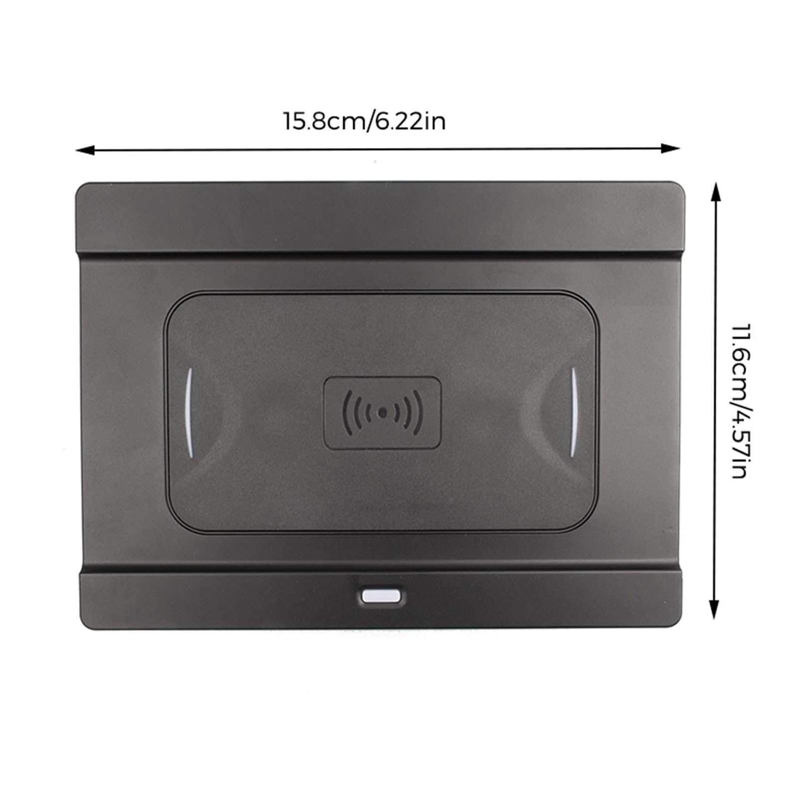 Ładowarka samochodowa Qi Standardowa bezprzewodowa ładowarka 10 W Android 7,5 W IOS Szybkie ładowanie, dla, for Kia, dla, for Sorento, 2016 2017 2018 2019 Auto Left Driving Samochodowa płyta