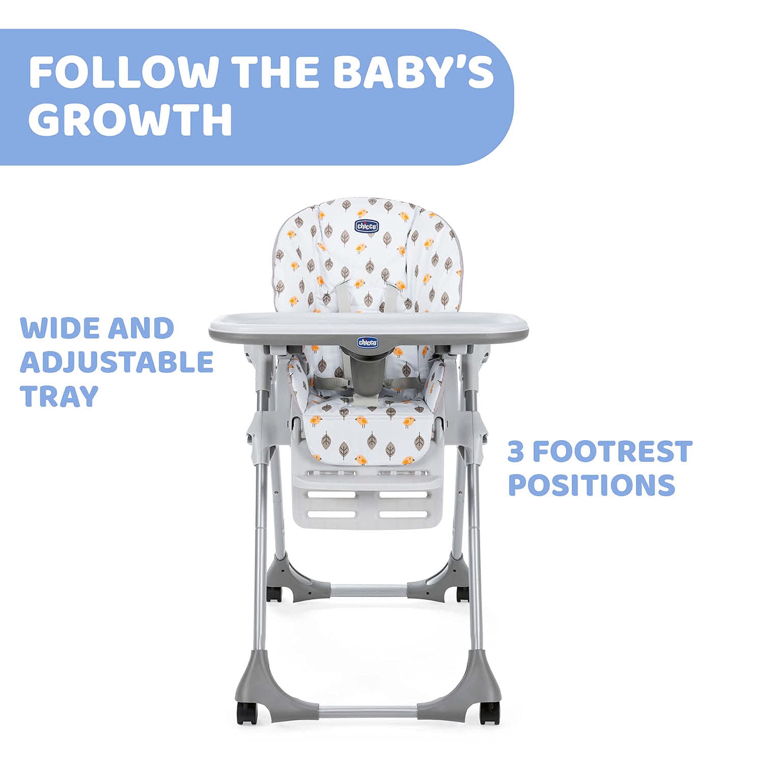 Chicco Polly Easy Wheels Highchair Romantic Desertcart INDIA