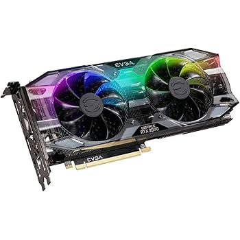 ほぼ未使用 EVGA RTX2070 XC LEDありモデル Nvidia Amazon.com: EVGA GeForce RTX 2070 XC Gaming, 8GB GDDR6, Dual