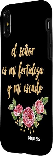 Miniatura 8 de Carcasa para iPhone 11 Salmos El Señor Es Mi Fortaleza Biblia Cristiana