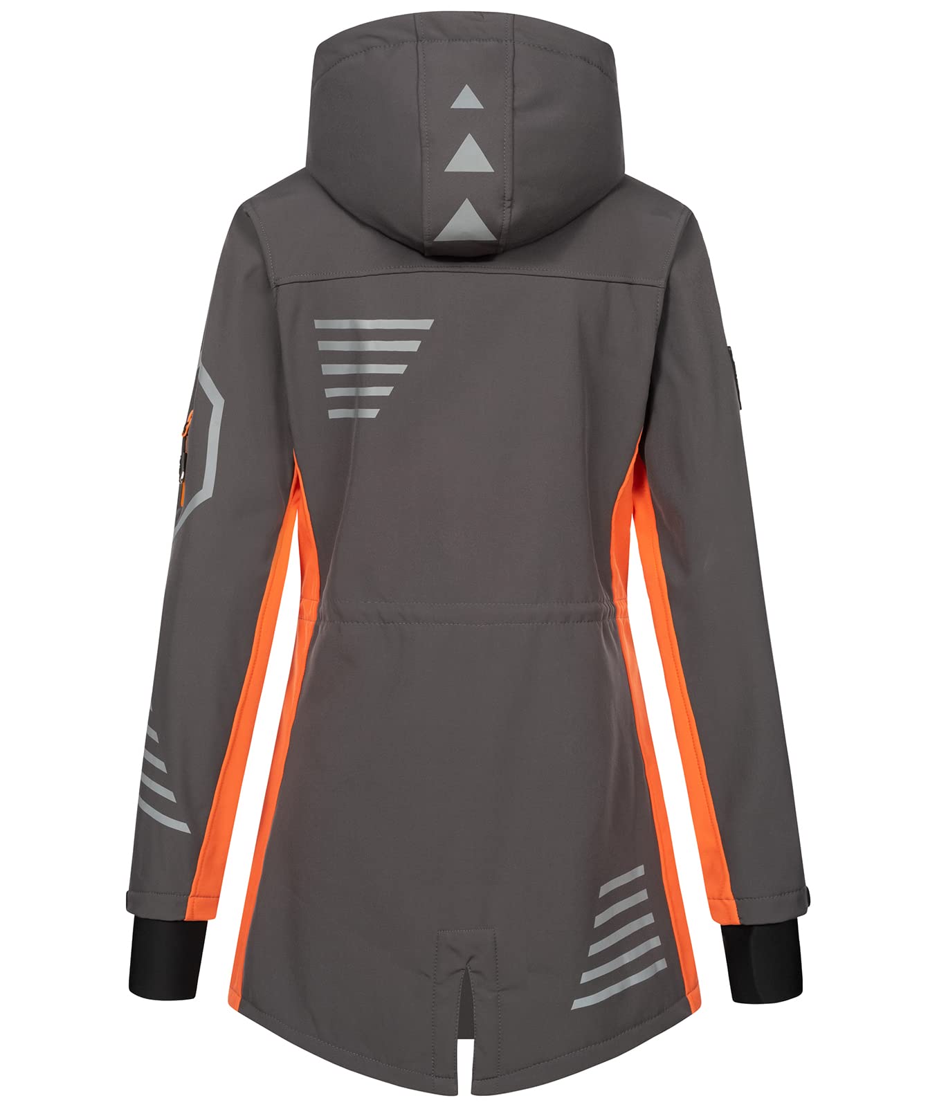 Rock Creek Softshellmantel Damen Outdoor D-491 | Wasserabweisende Übergangsbekleidung, funktionale Wanderjacke für Frauen, Camping, Freizeit und wechselhaftes Wetter