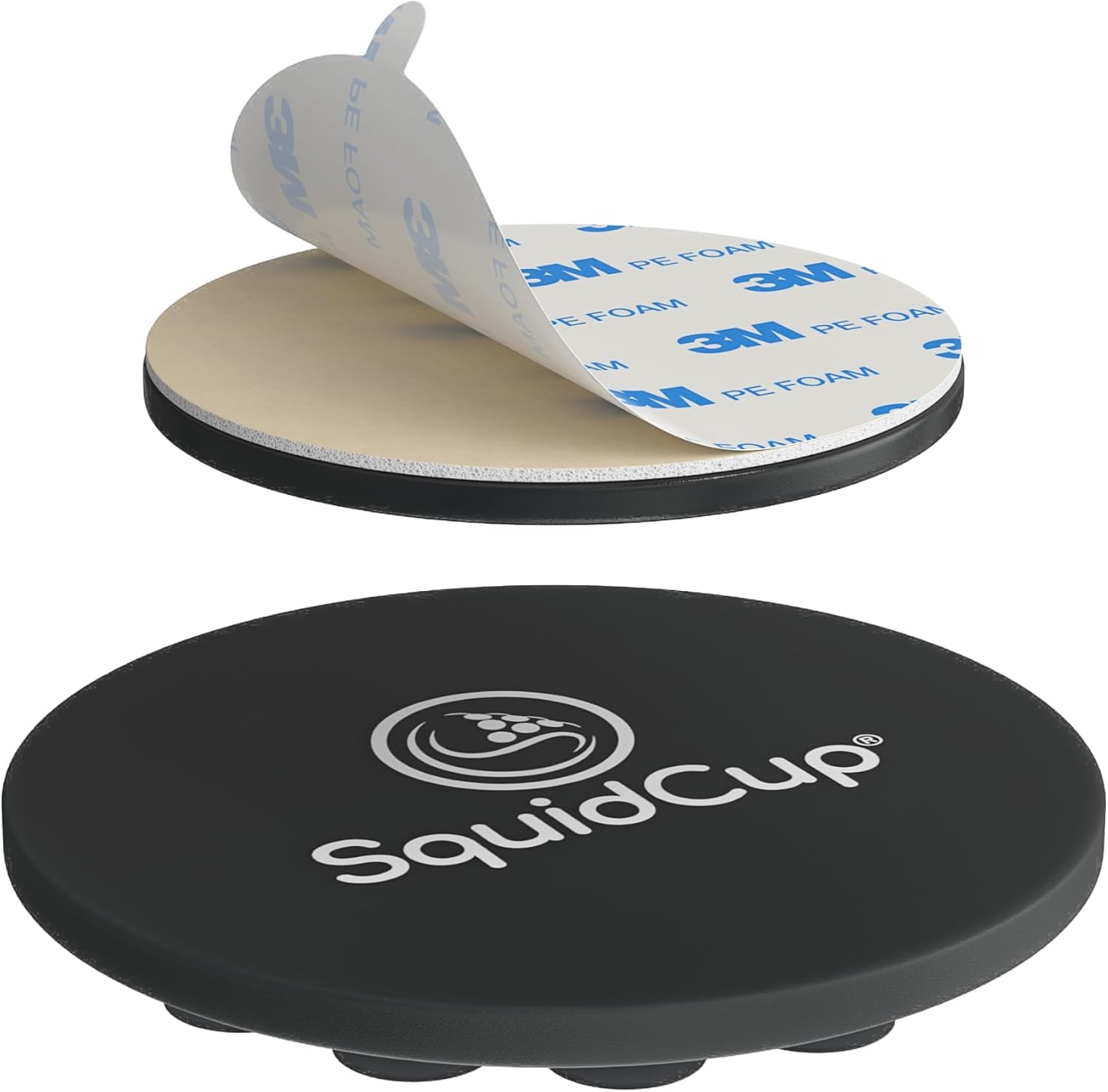 Non-Tipping Kit | Magnetic & Suction Cup Base + Adhesive Disc for Cups, Bottles & Can Coolers (Fits 12–30 oz) | Spill-Proof Drink Solution for Boats, Kayaks, SUPs, RVs & More