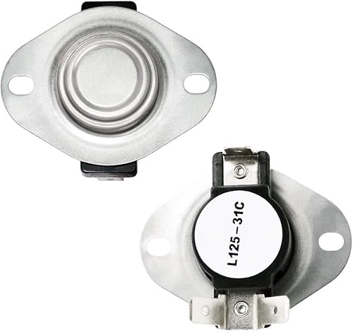 Miniatura 4 de Romalon Fusible térmico 6931EL3003D y termostato 6931EL3001F L125-31C de repuesto compatible con Ken-More L-G reemplaza dle5955w 1268366 1377779