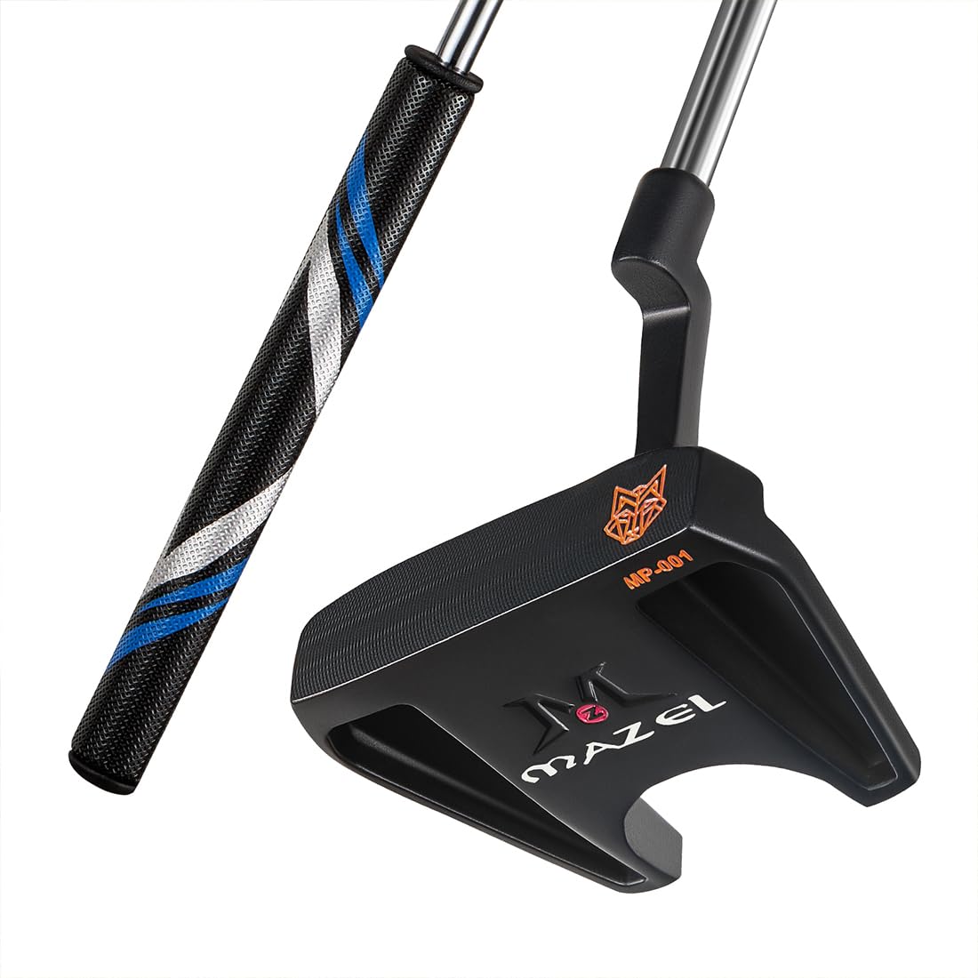 MAZEL Golf-Putter für Herren, rechte Hand, 89,9 cm, Double Bend Face Balance Mallet Putter MP-001,MP-002