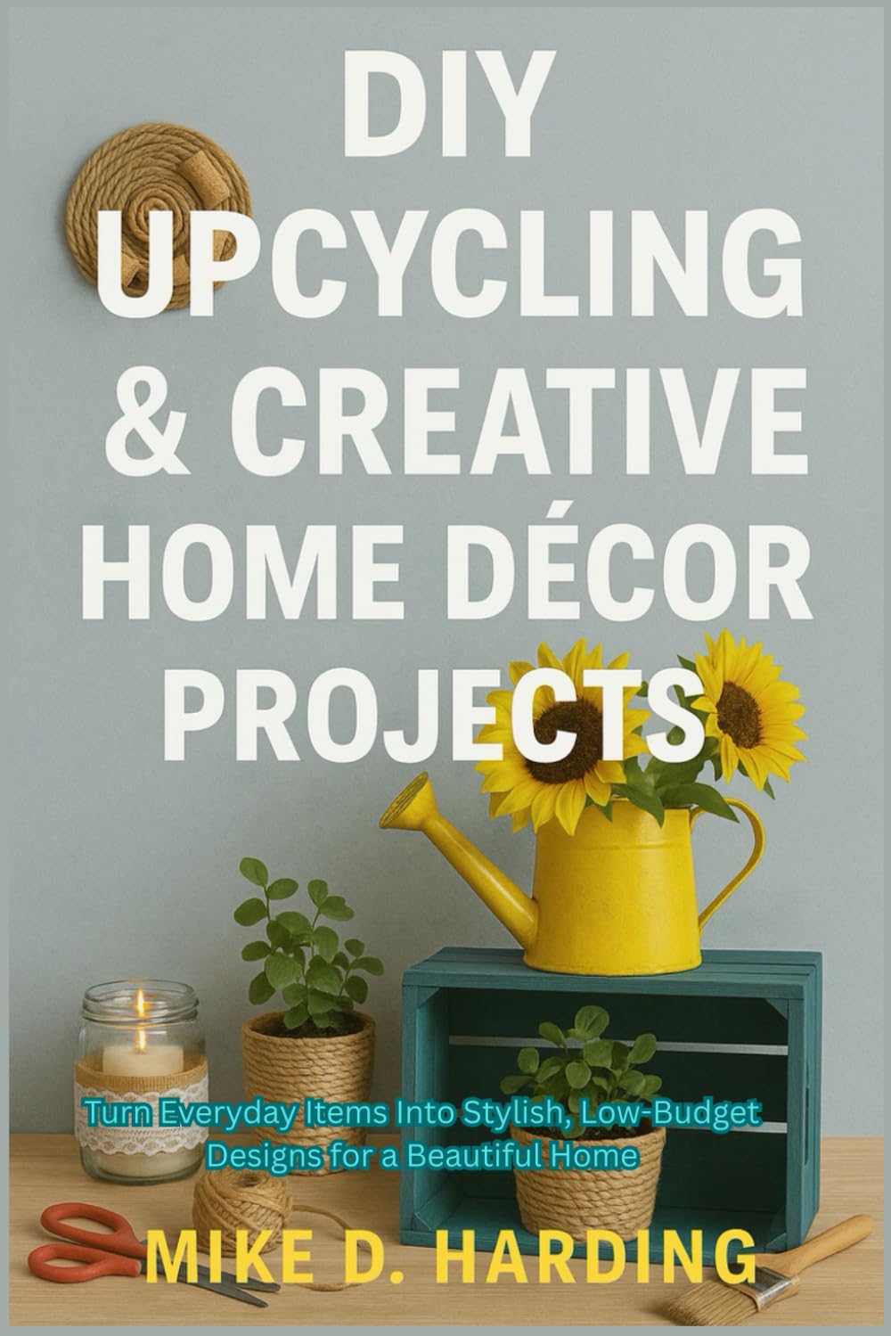 DIY UPCYCLING & CREATIVE HOME DÉCOR PROJECTS: Turn Everyday Items Into Stylish, Low-Budget Designs for a Beautiful Home