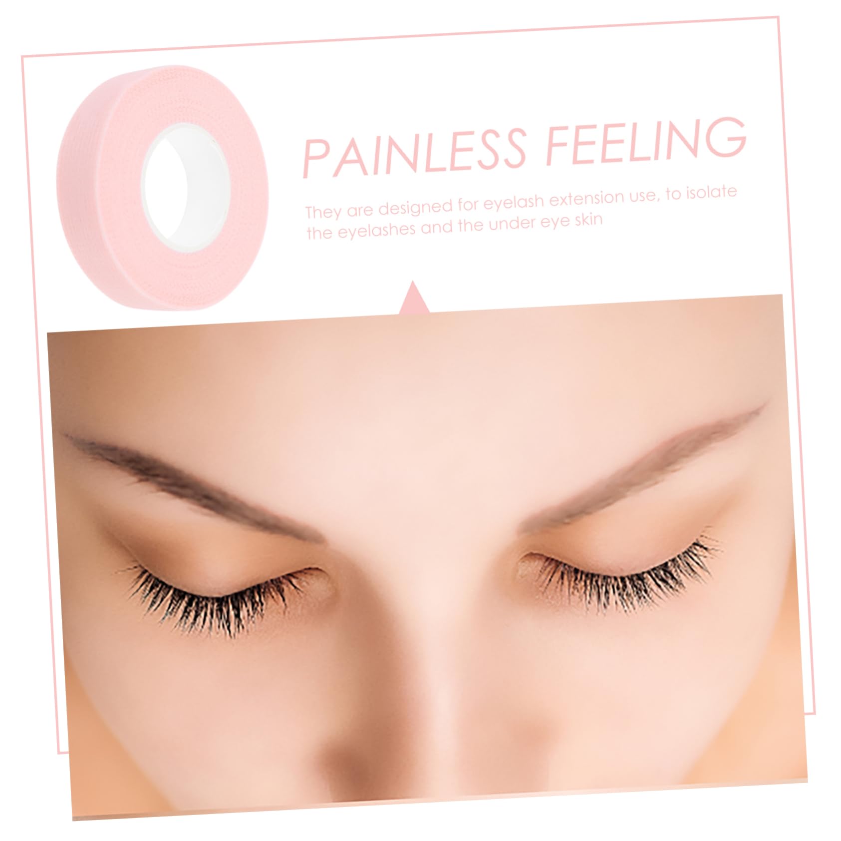 minkissy 24 Nastro Per Estensione Ciglia Con Microfori Di Adesivo Traspirante Per Grafting Ciglia Sicuro e Pratico Per Applicazioni Di Bellezza e Make-up