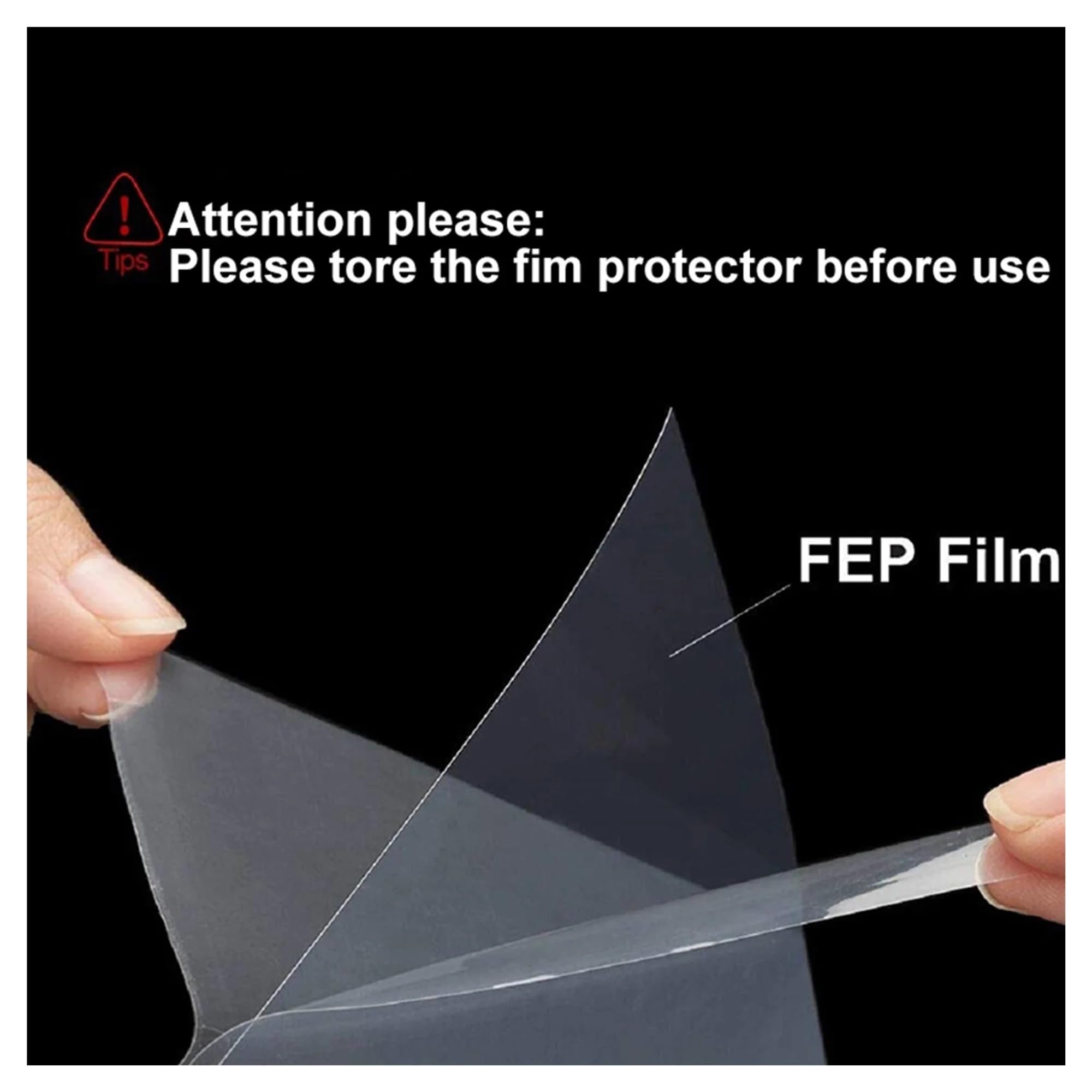 5 pièces de Film FEP de 13,6 Pouces, 390x263x0,1mm, Compatible avec ANYCUBIC Photon M3 Max / M7 Max, Compatible avec ELEGOO Jupiter, pièces d'imprimante 3D, Accessoires LCD SLA