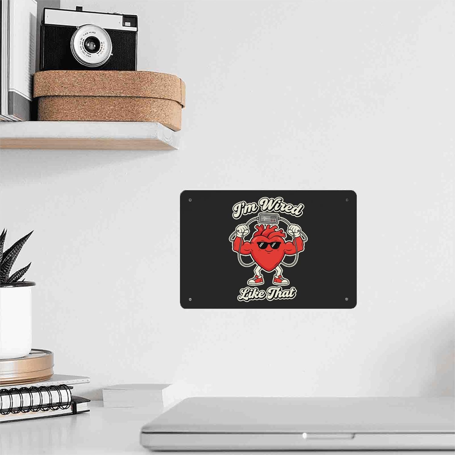 I'm Wired Like That Signs Funny Room Decor For Teen Bedroom image 5