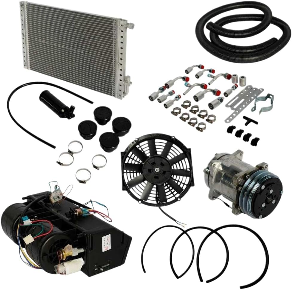 Air Conditioning Kit Under Dash 404-000 A C 12V With Quick Fit System Compatible With AP03