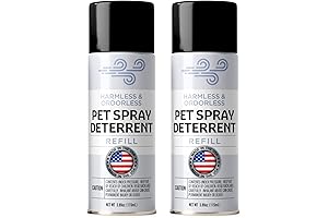 Soothing Space for Happy Pets: Berkland Cat Air Spray Deterrent Motion Detector Spray Refill (2-Pack)