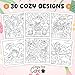 Cozy Island: Tropical Coloring Book for Adults and Teens Featuring Cute Animal Characters and Relaxing Island Adventures